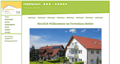 Desktop Screenshot of ferienhaus-behler.de